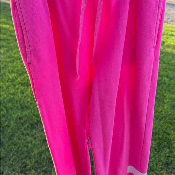 PINK Victoria's Secret Vibrant Pink Joggers - Picture 7 of 7